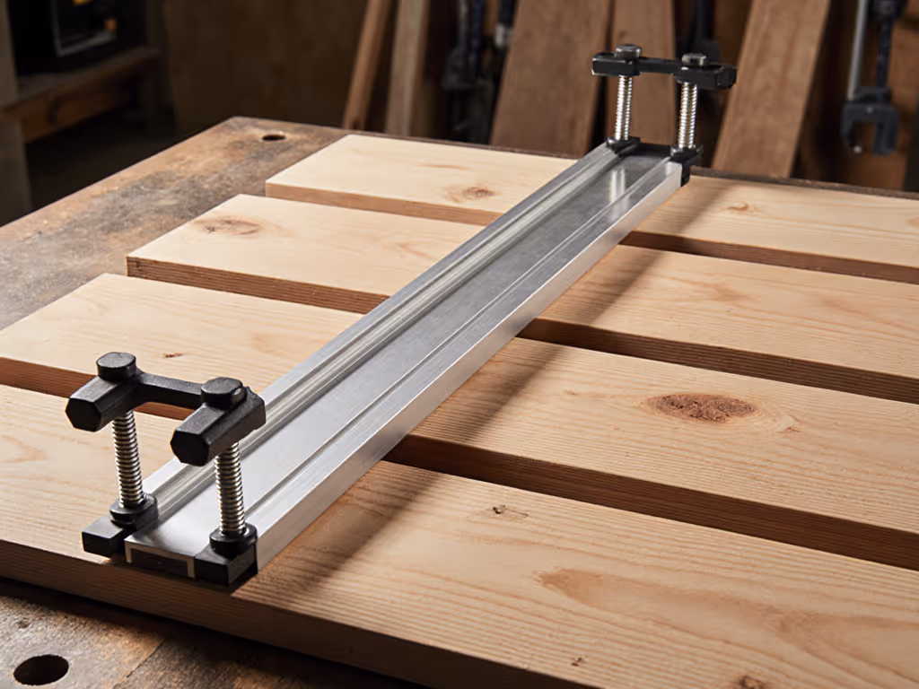 proper_cutting_setup_for_deck_boards_with_clamp_guide_system