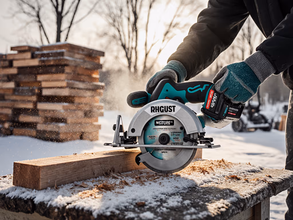 Cordless Circular Saw Battery Life Below 20°F: Zero Waste Cuts