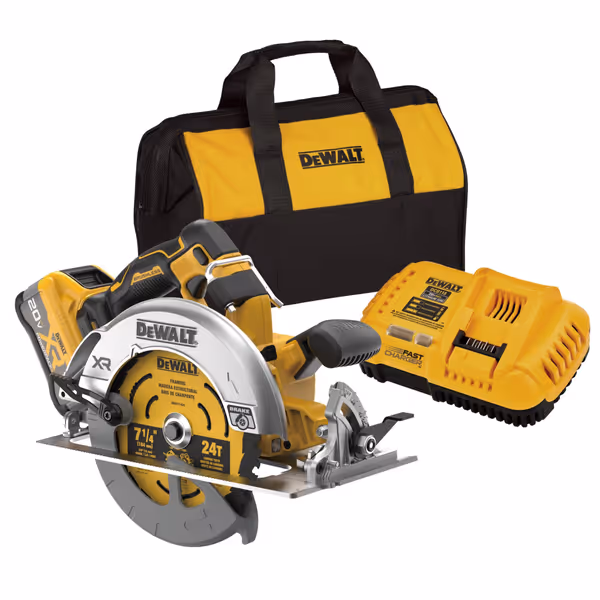 DEWALT 20V MAX XR 7-1/4" Cordless Circular Saw Kit